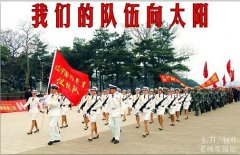 中国首支民间女子仪仗队参加辽宁省首