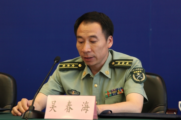 省国防教育办公室专职副主任吴春海